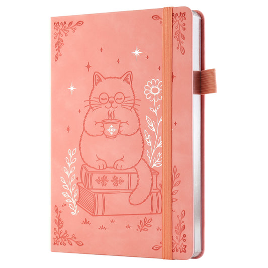 SeQeS Cozy Feline A5 bullet journal, cover