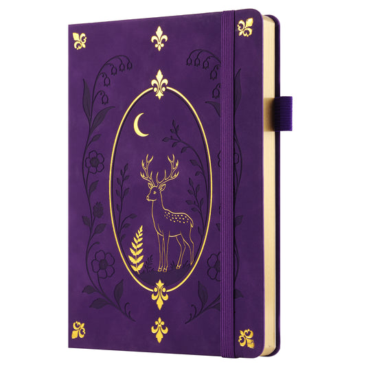 SeQeS Twilight Spirit Deer A5 bullet journal, cover