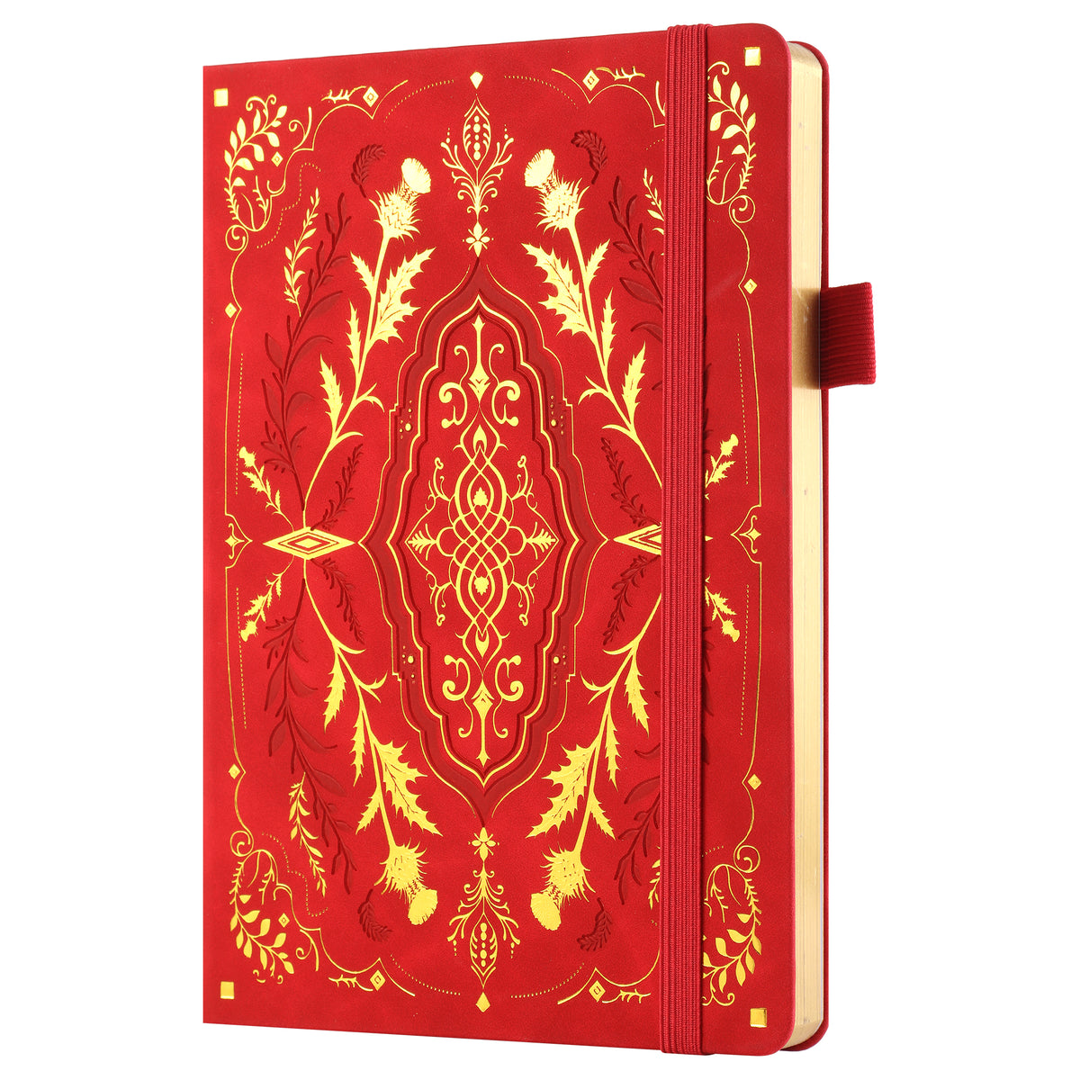 SeQeS Gilded Thistle A5 bullet journal, cover