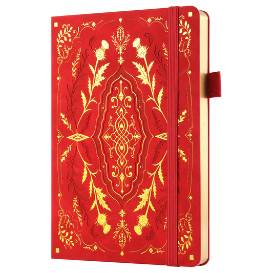 SeQeS Gilded Thistle A5 bullet journal, cover