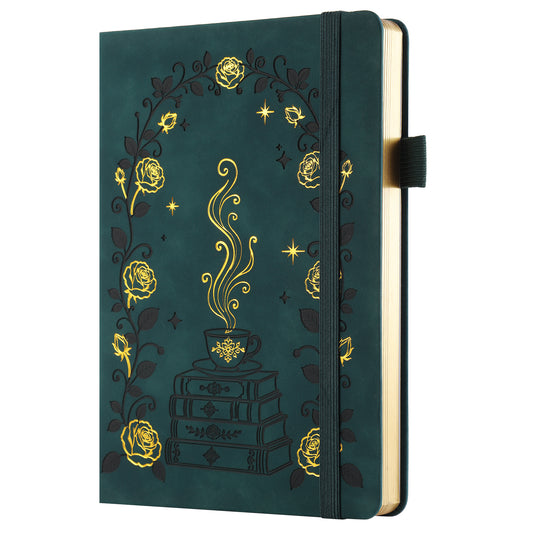 SeQeS Emerald Bookish A5 bullet journal, cover
