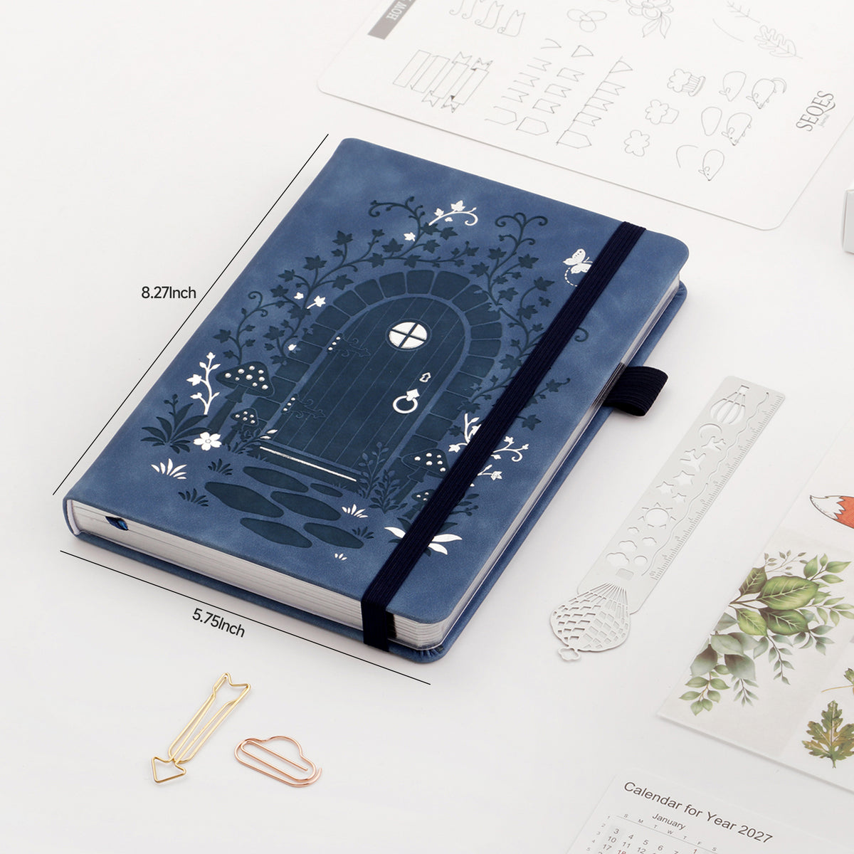 A5 Bullet Journal | 160gsm Bleedproof Dot Grid - Secret Realm Gate